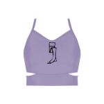 Ladies Cutout Detail Crop Top Thumbnail