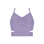 Ladies Cutout Detail Crop Top Thumbnail