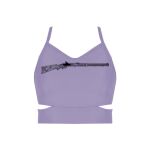 Ladies Cutout Detail Crop Top Thumbnail