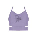 Ladies Cutout Detail Crop Top Thumbnail