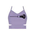 Ladies Cutout Detail Crop Top Thumbnail