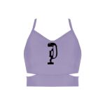 Ladies Cutout Detail Crop Top Thumbnail