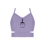 Ladies Cutout Detail Crop Top Thumbnail