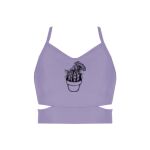 Ladies Cutout Detail Crop Top Thumbnail