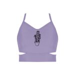 Ladies Cutout Detail Crop Top Thumbnail