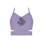 Ladies Cutout Detail Crop Top Thumbnail