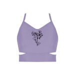 Ladies Cutout Detail Crop Top Thumbnail