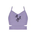 Ladies Cutout Detail Crop Top Thumbnail