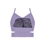 Ladies Cutout Detail Crop Top Thumbnail