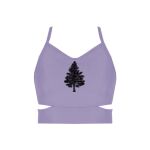 Ladies Cutout Detail Crop Top Thumbnail