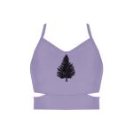 Ladies Cutout Detail Crop Top Thumbnail