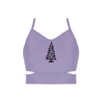 Ladies Cutout Detail Crop Top Thumbnail