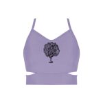 Ladies Cutout Detail Crop Top Thumbnail