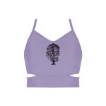 Ladies Cutout Detail Crop Top Thumbnail