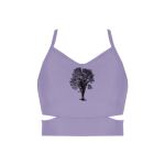 Ladies Cutout Detail Crop Top Thumbnail