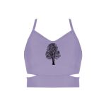 Ladies Cutout Detail Crop Top Thumbnail