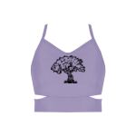 Ladies Cutout Detail Crop Top Thumbnail