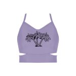 Ladies Cutout Detail Crop Top Thumbnail