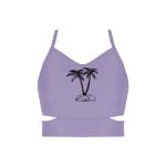 Ladies Cutout Detail Crop Top Thumbnail