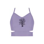 Ladies Cutout Detail Crop Top Thumbnail