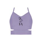 Ladies Cutout Detail Crop Top Thumbnail