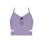 Ladies Cutout Detail Crop Top Thumbnail