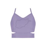 Ladies Cutout Detail Crop Top Thumbnail