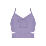 Ladies Cutout Detail Crop Top Thumbnail