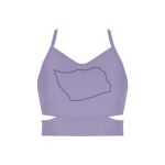 Ladies Cutout Detail Crop Top Thumbnail