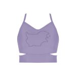 Ladies Cutout Detail Crop Top Thumbnail