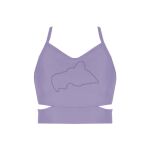 Ladies Cutout Detail Crop Top Thumbnail