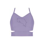 Ladies Cutout Detail Crop Top Thumbnail