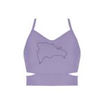 Ladies Cutout Detail Crop Top Thumbnail