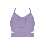 Ladies Cutout Detail Crop Top Thumbnail