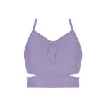 Ladies Cutout Detail Crop Top Thumbnail