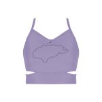 Ladies Cutout Detail Crop Top Thumbnail