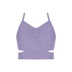 Ladies Cutout Detail Crop Top Thumbnail