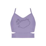 Ladies Cutout Detail Crop Top Thumbnail