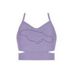 Ladies Cutout Detail Crop Top Thumbnail