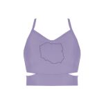 Ladies Cutout Detail Crop Top Thumbnail