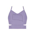 Ladies Cutout Detail Crop Top Thumbnail