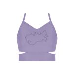 Ladies Cutout Detail Crop Top Thumbnail