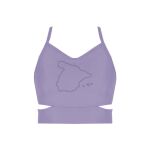 Ladies Cutout Detail Crop Top Thumbnail