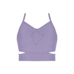 Ladies Cutout Detail Crop Top Thumbnail