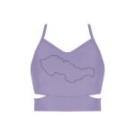 Ladies Cutout Detail Crop Top Thumbnail