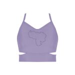 Ladies Cutout Detail Crop Top Thumbnail