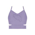 Ladies Cutout Detail Crop Top Thumbnail