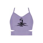 Ladies Cutout Detail Crop Top Thumbnail