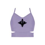 Ladies Cutout Detail Crop Top Thumbnail