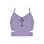 Ladies Cutout Detail Crop Top Thumbnail